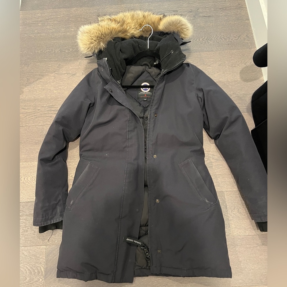 Canada Goose Victoria Navy Parka